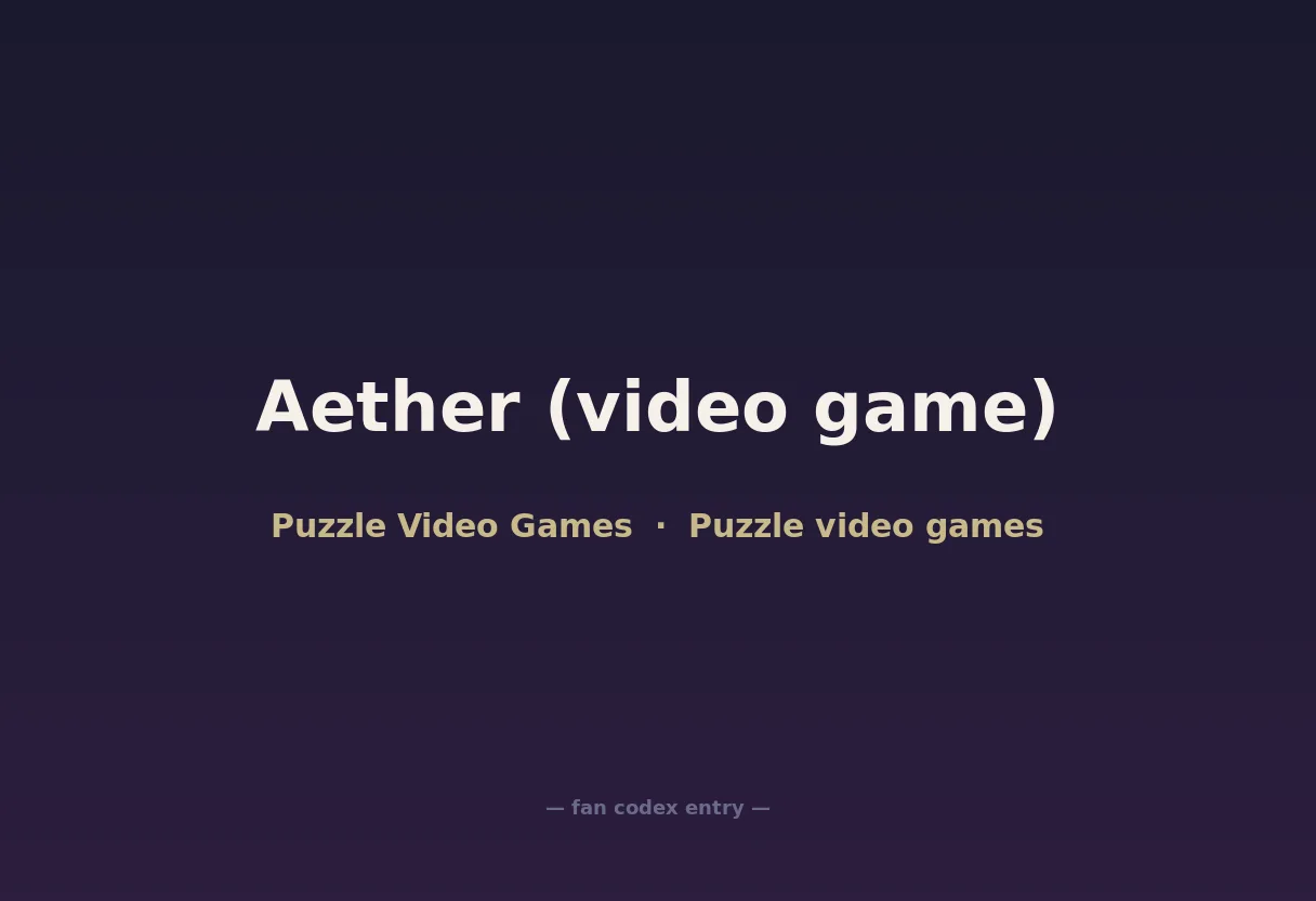 Aether (video game)
