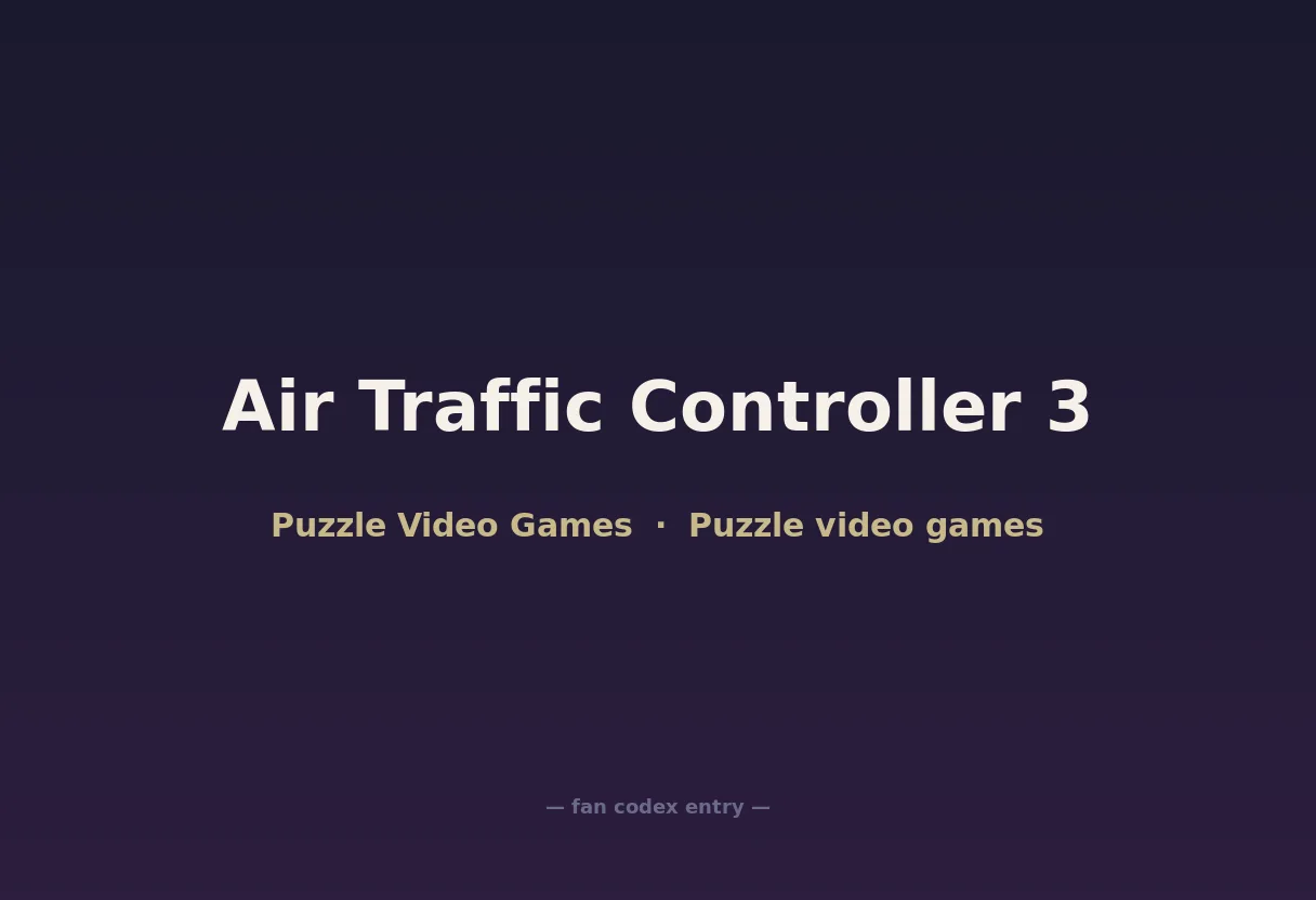 Air Traffic Controller 3