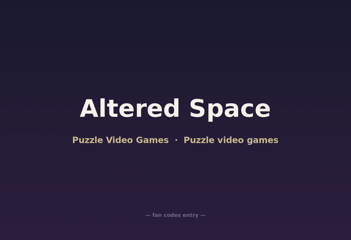 Altered Space