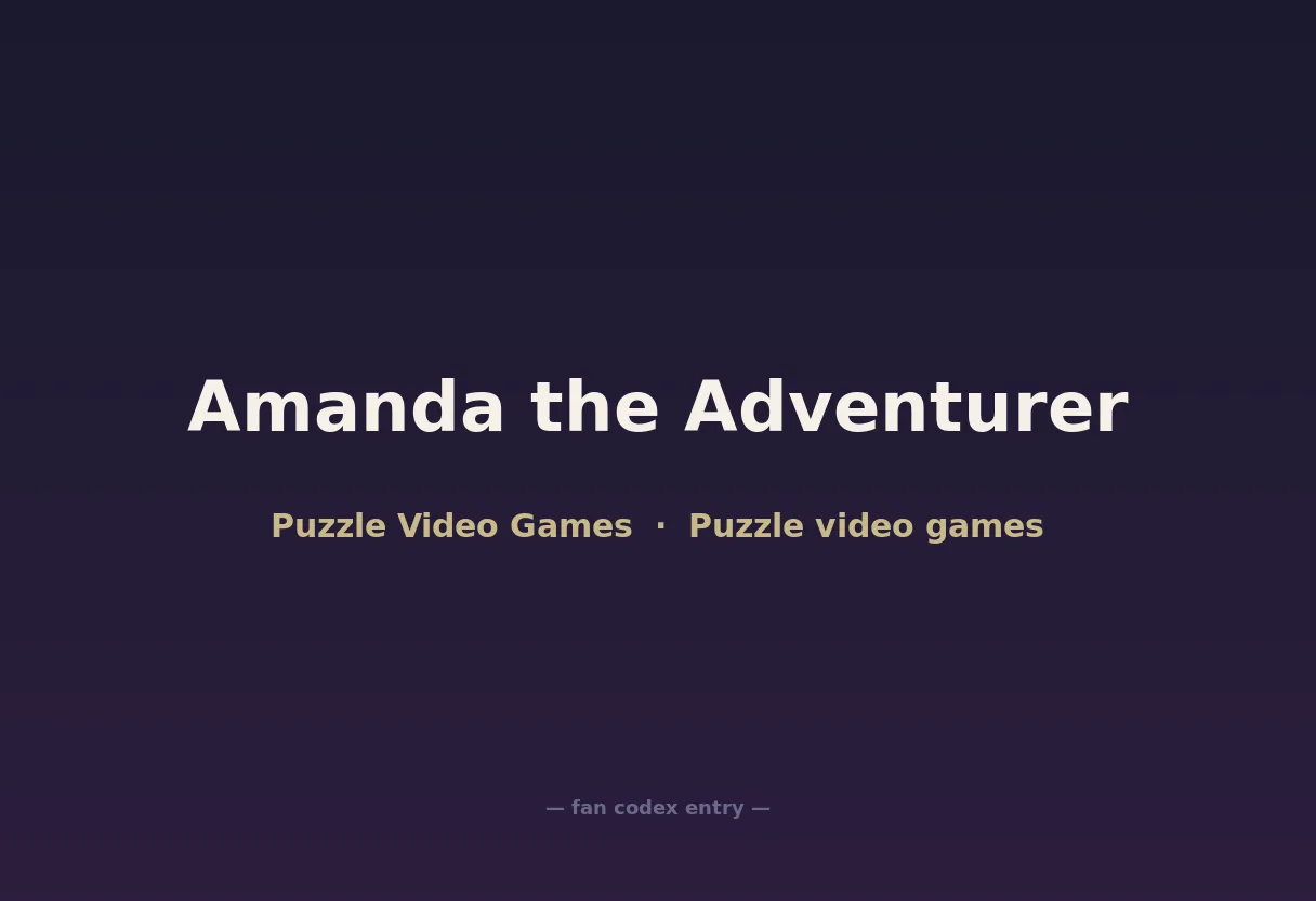 Amanda the Adventurer