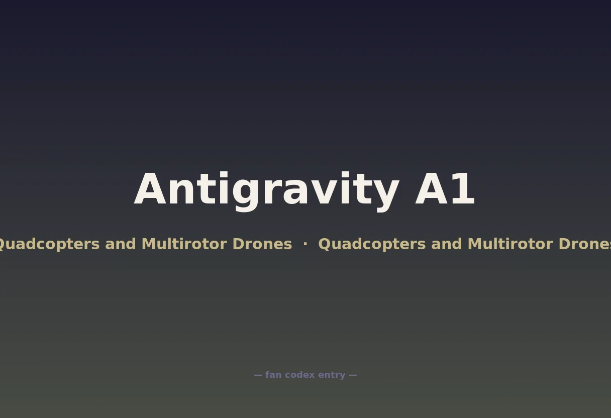 Antigravity A1