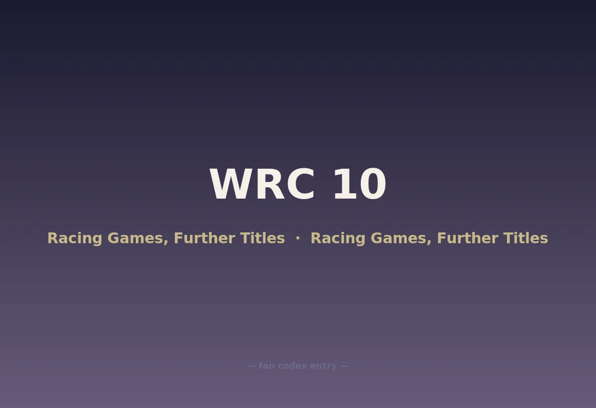 WRC 10