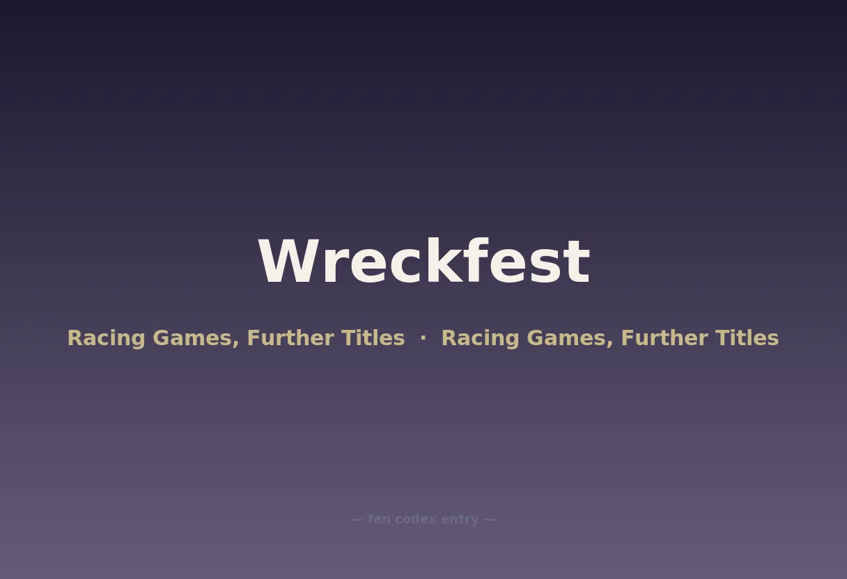 Wreckfest