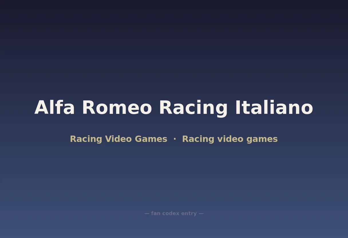 Alfa Romeo Racing Italiano