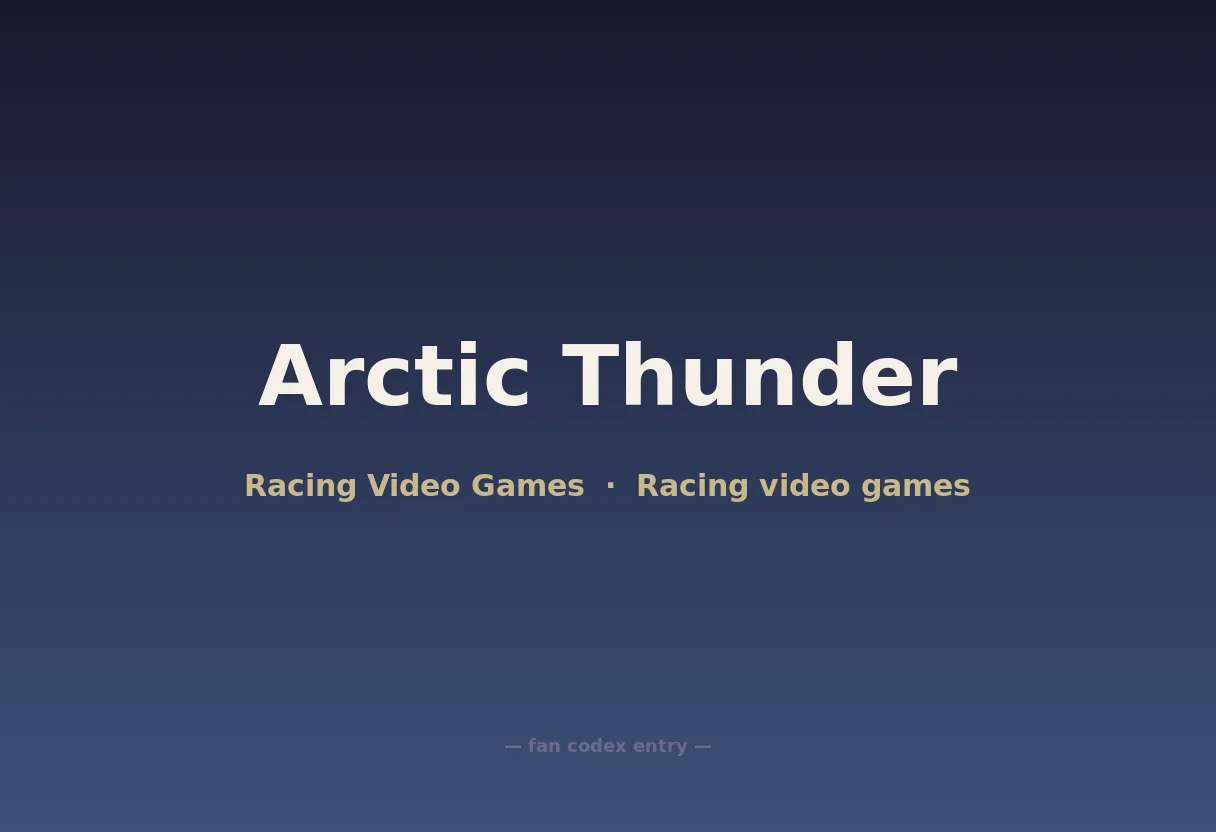 Arctic Thunder