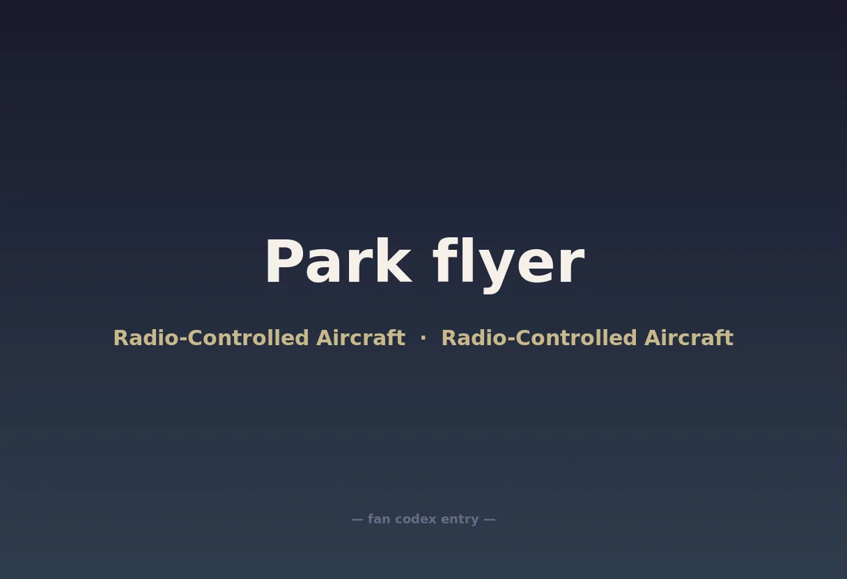 Park flyer
