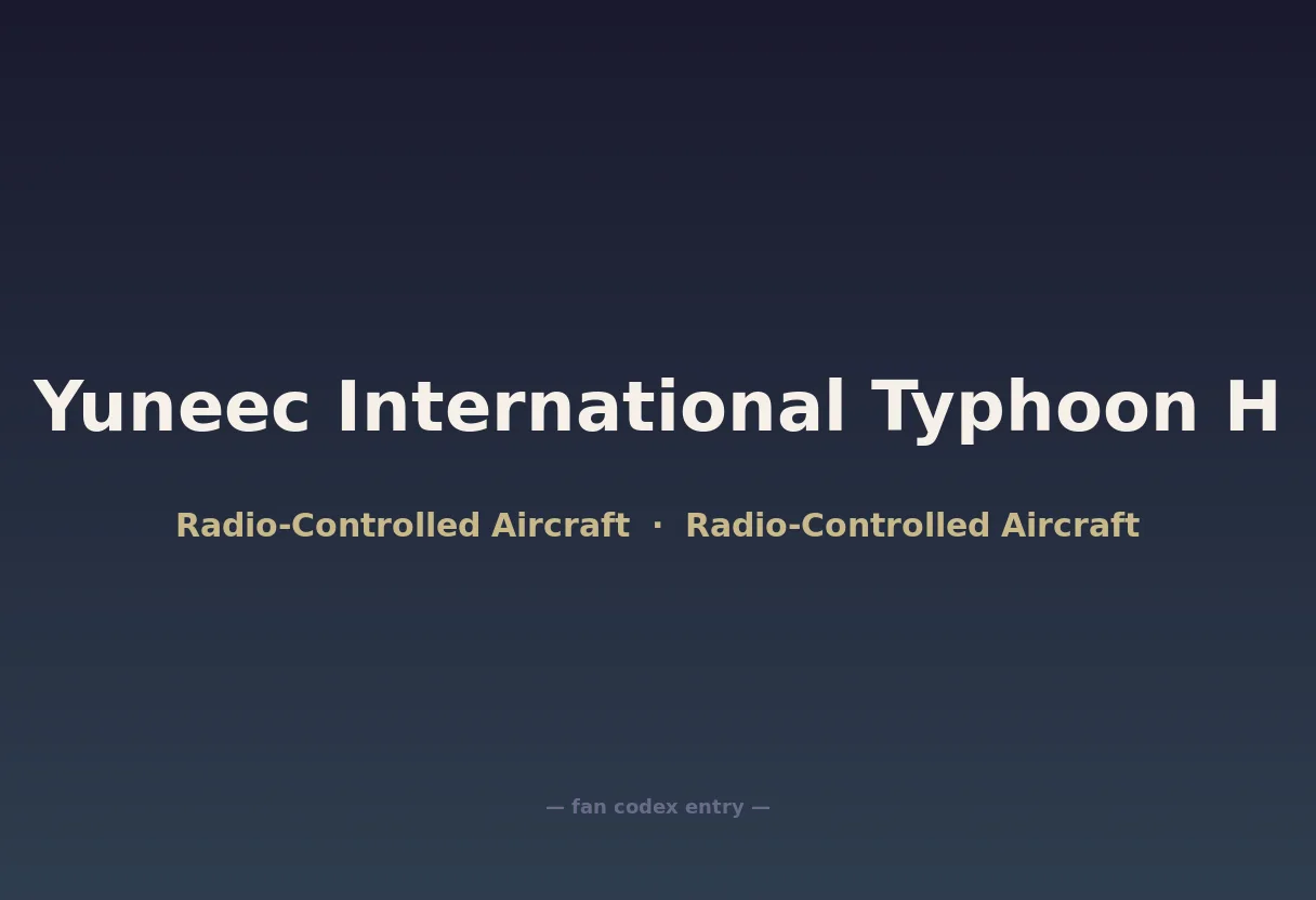 Yuneec International Typhoon H