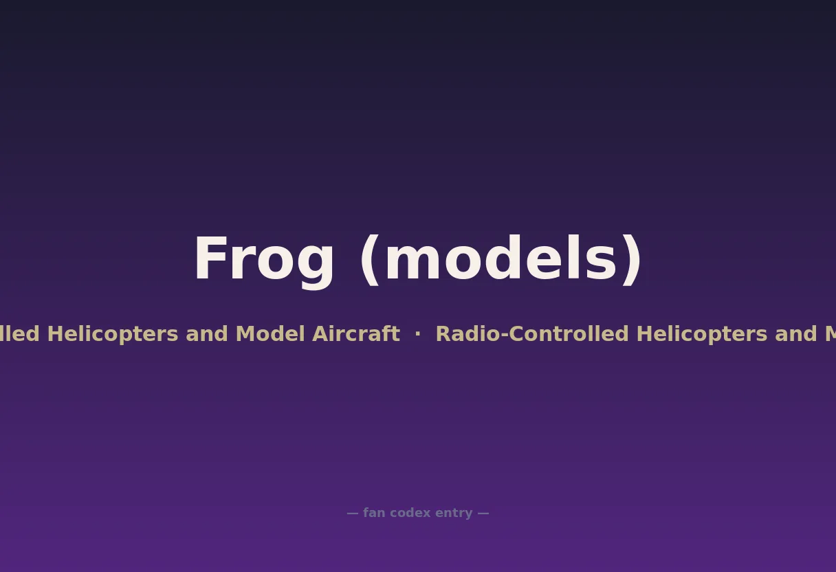 Frog (models)