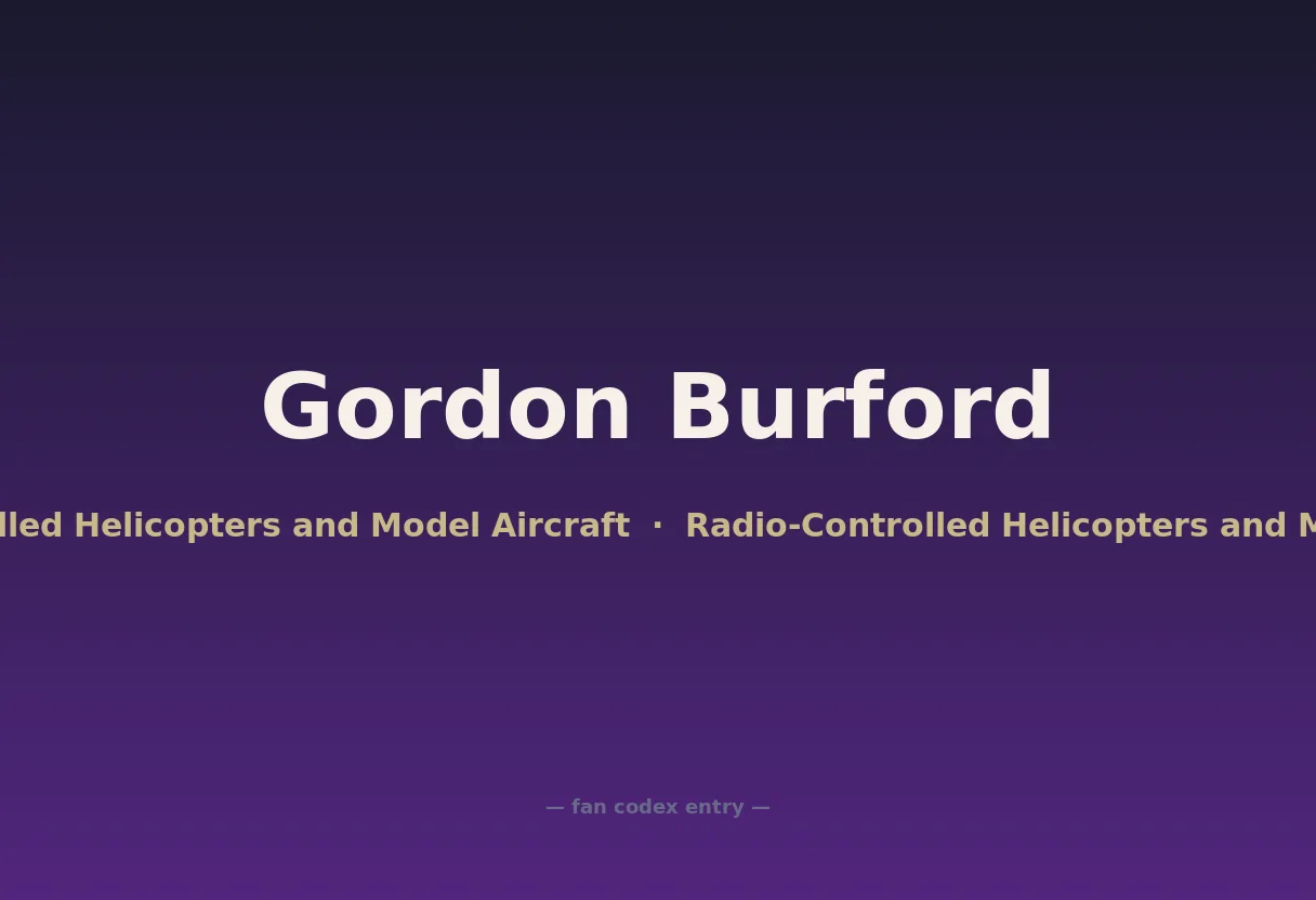 Gordon Burford