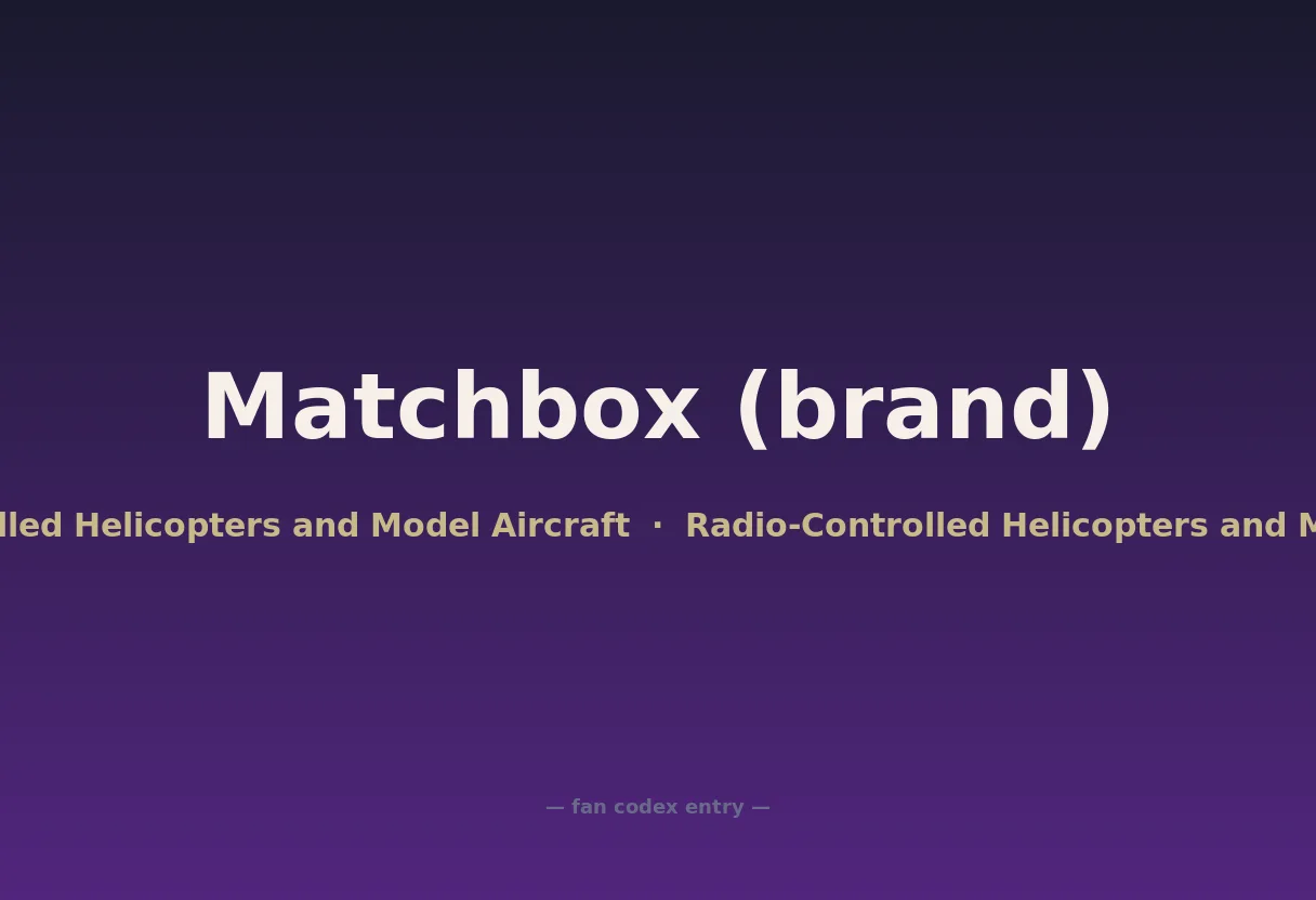 Matchbox (brand)