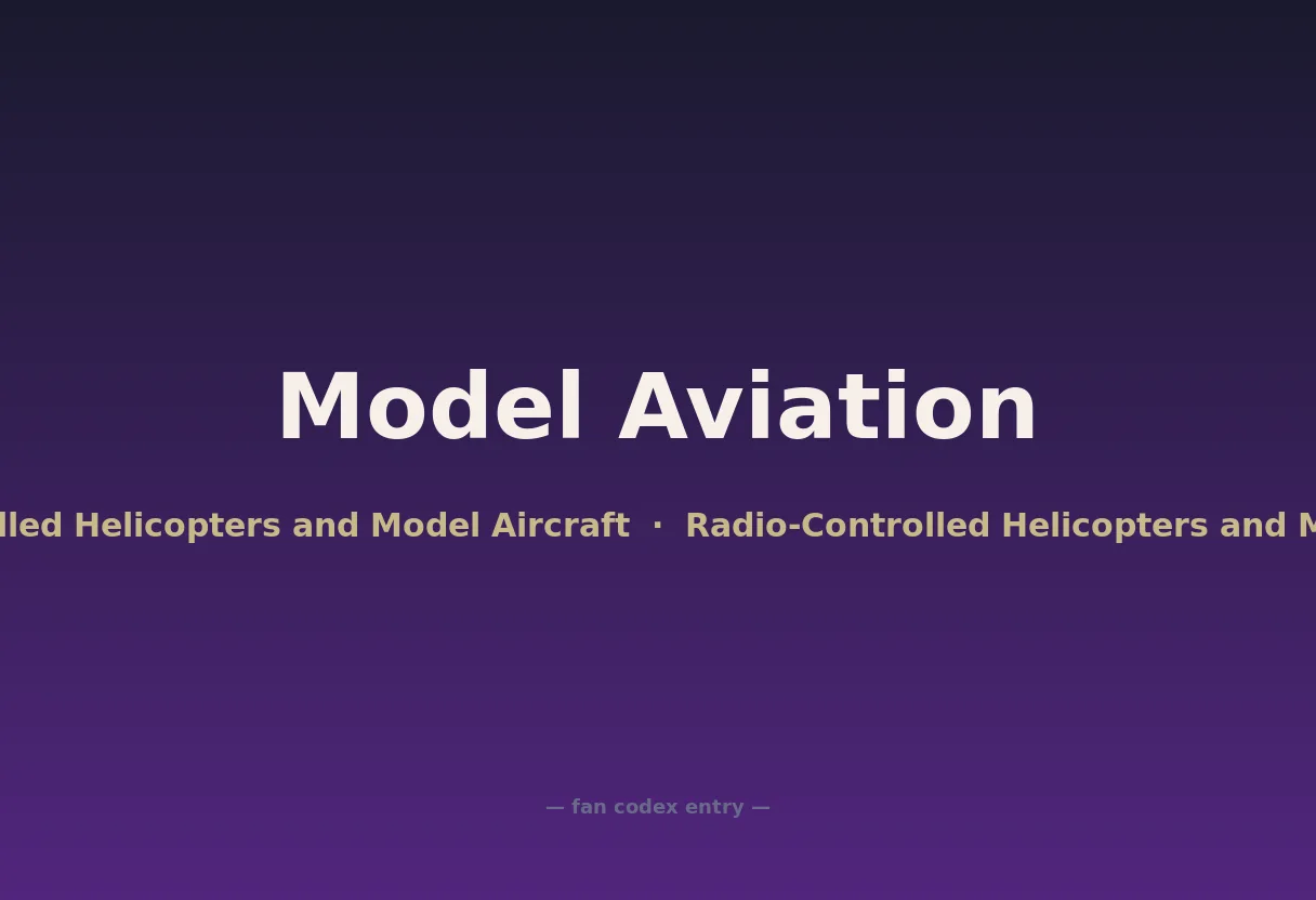 Model Aviation