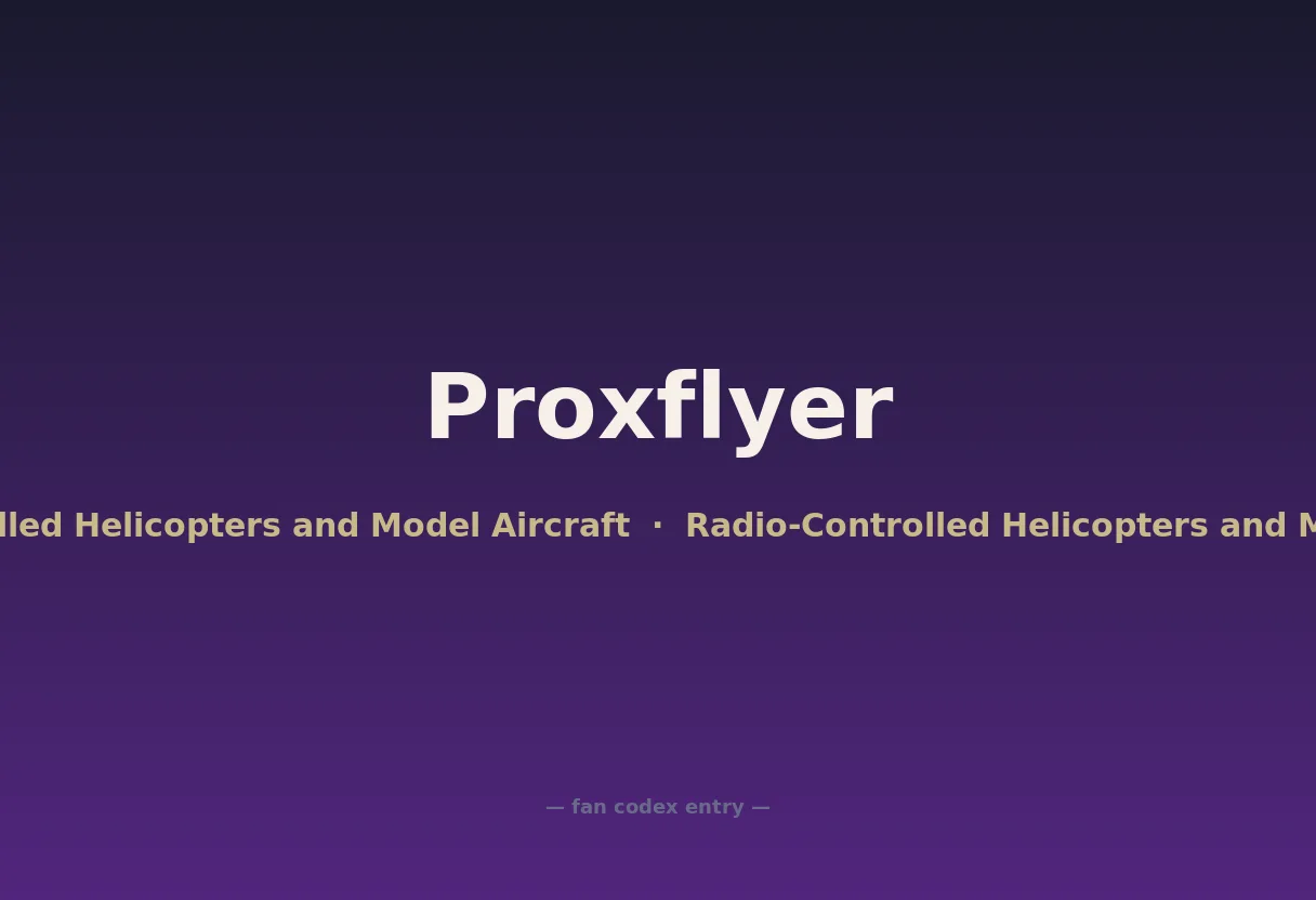 Proxflyer