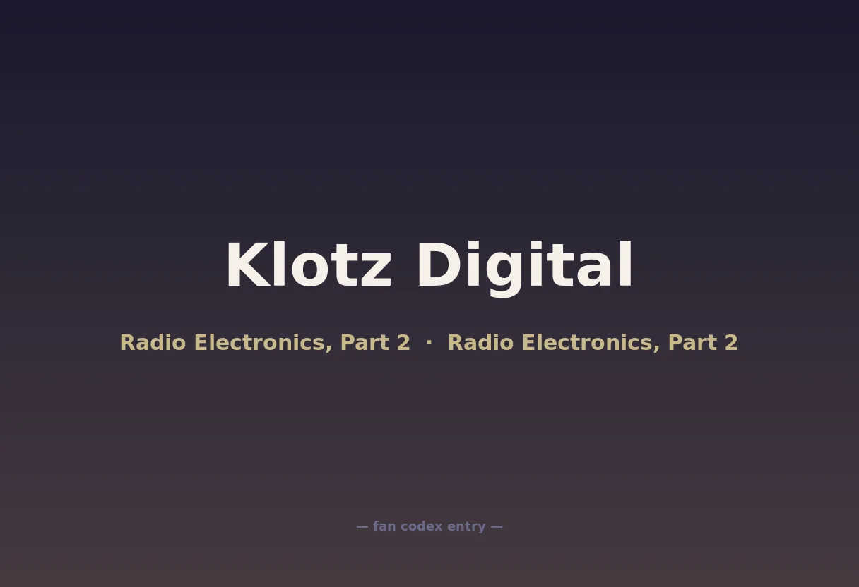 Klotz Digital