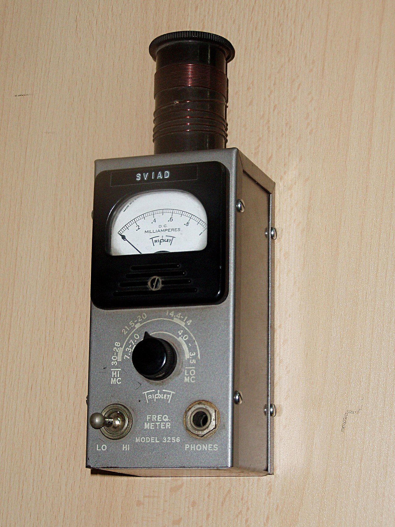 Absorption wavemeter