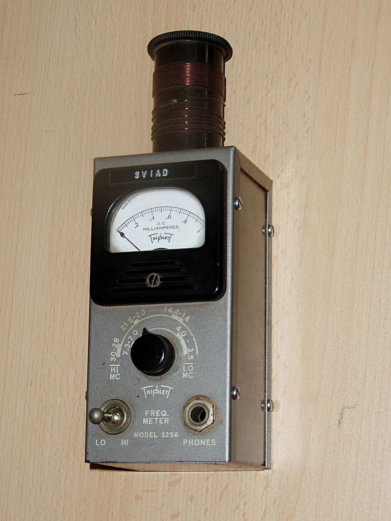 Absorption wavemeter