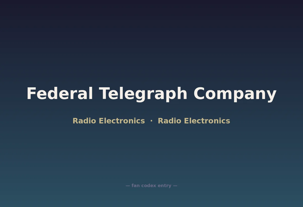 Federal Telegraph Company