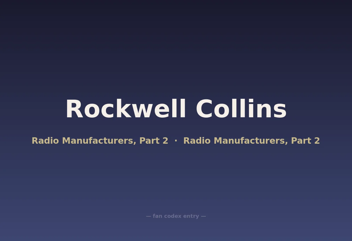 Rockwell Collins