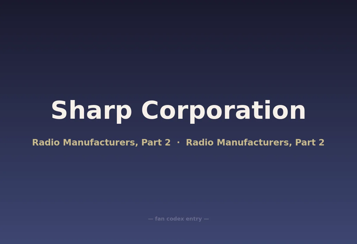 Sharp Corporation