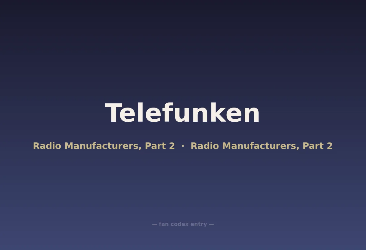 Telefunken