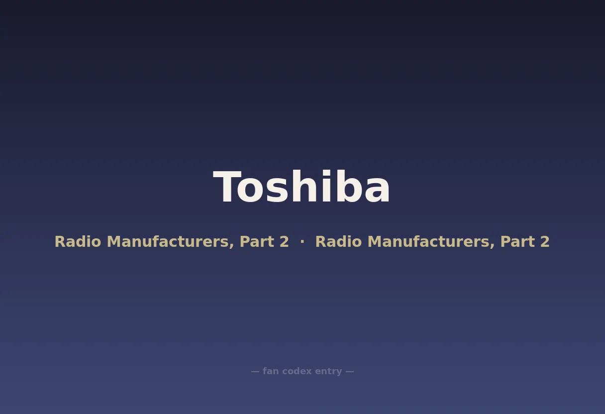 Toshiba