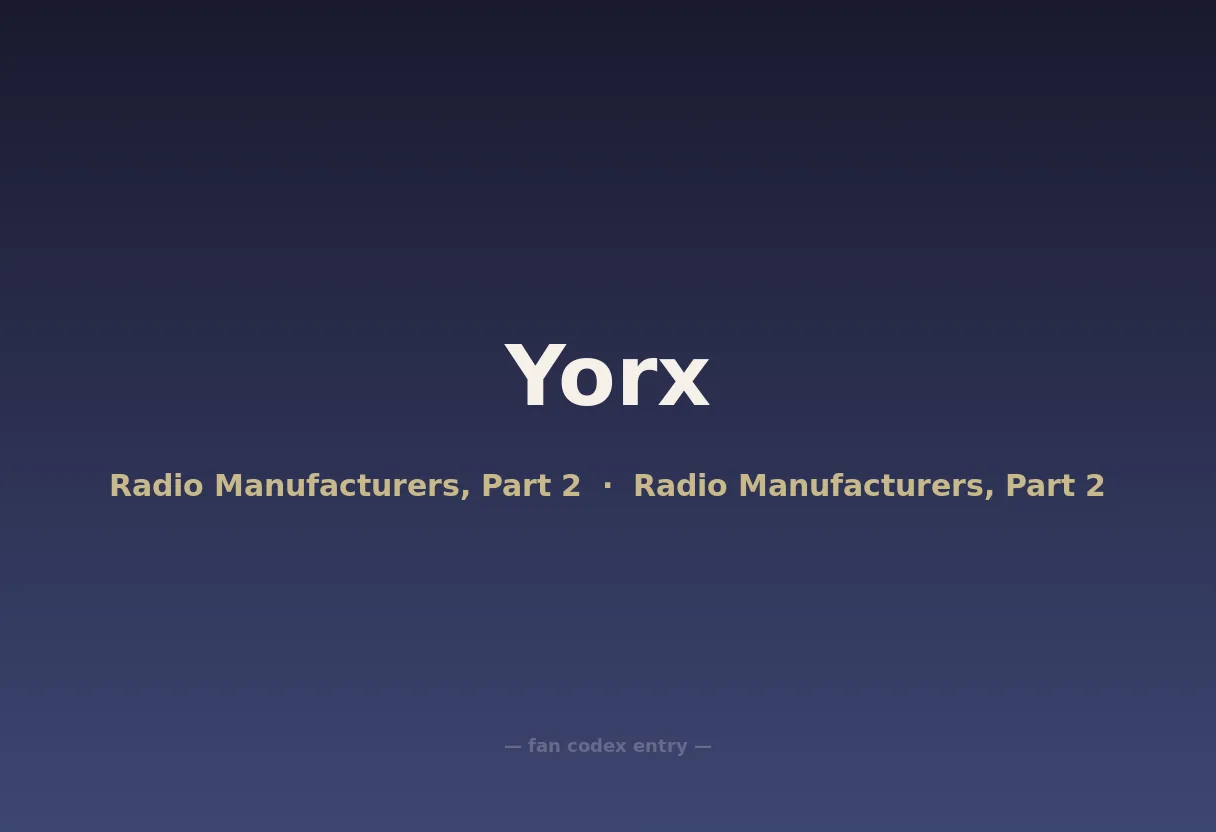 Yorx