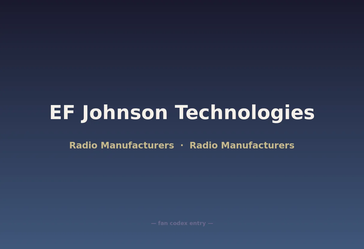 EF Johnson Technologies