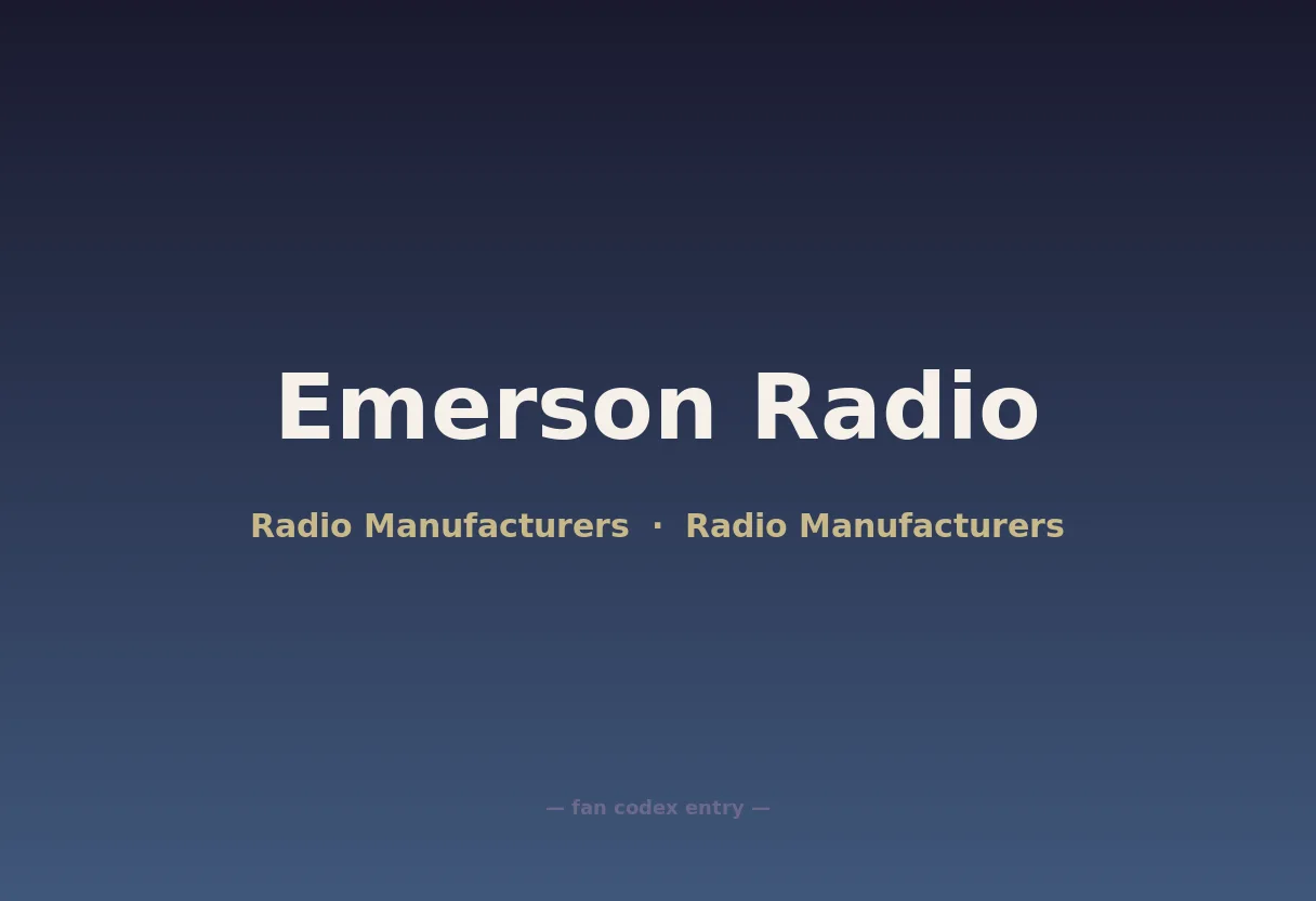 Emerson Radio