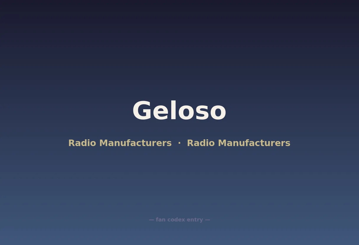 Geloso