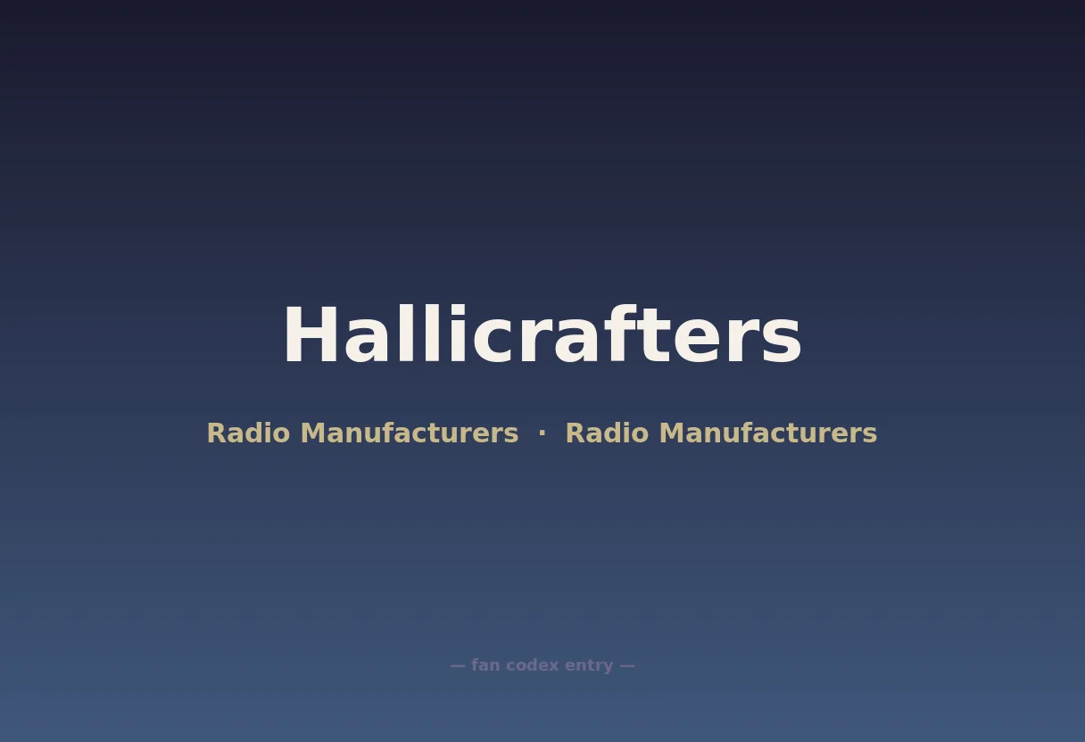 Hallicrafters