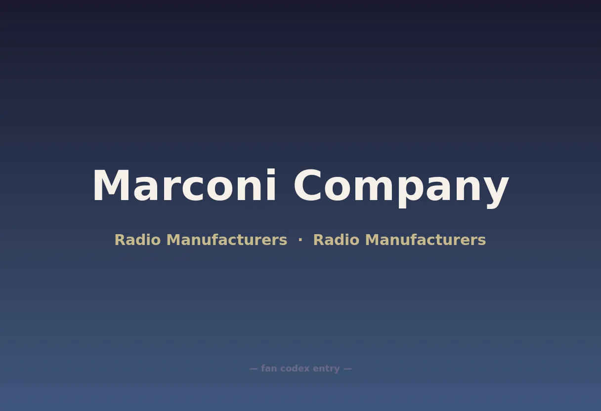 Marconi Company