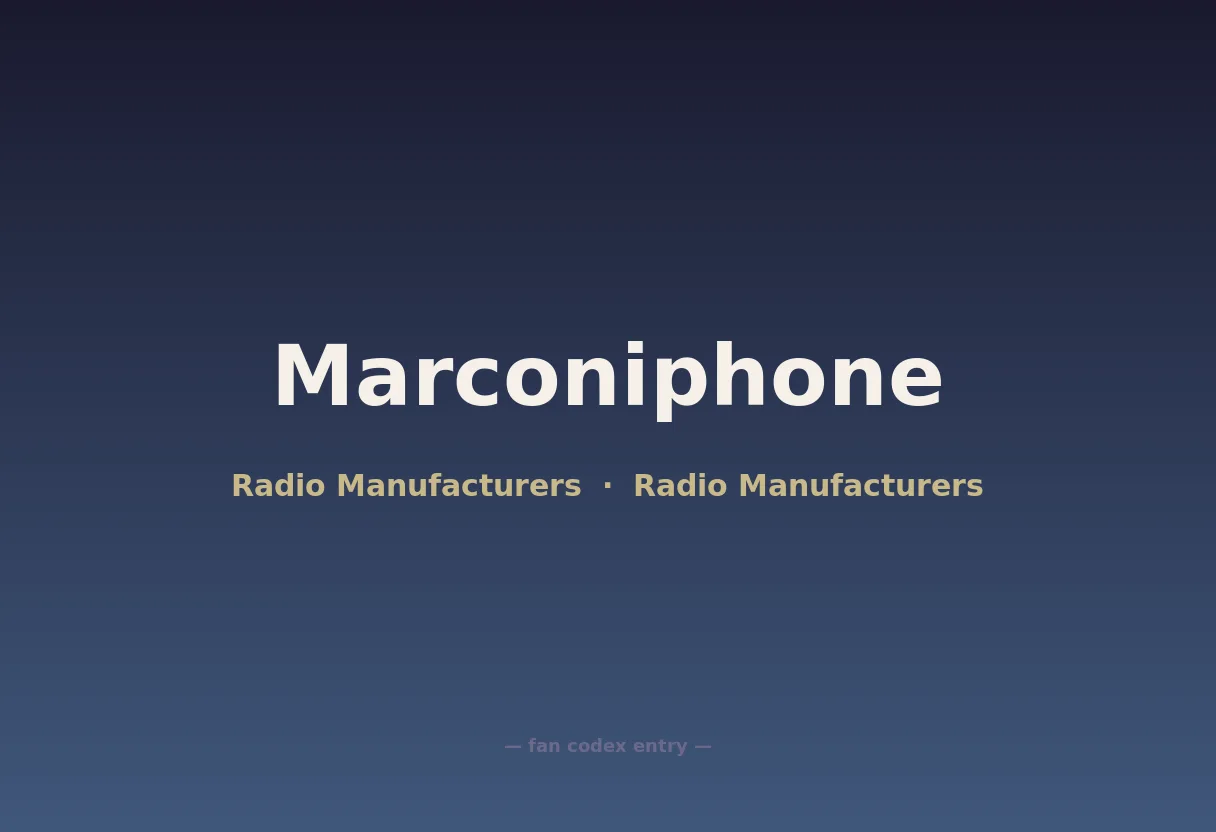 Marconiphone