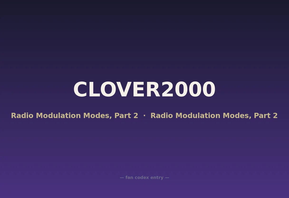 CLOVER2000