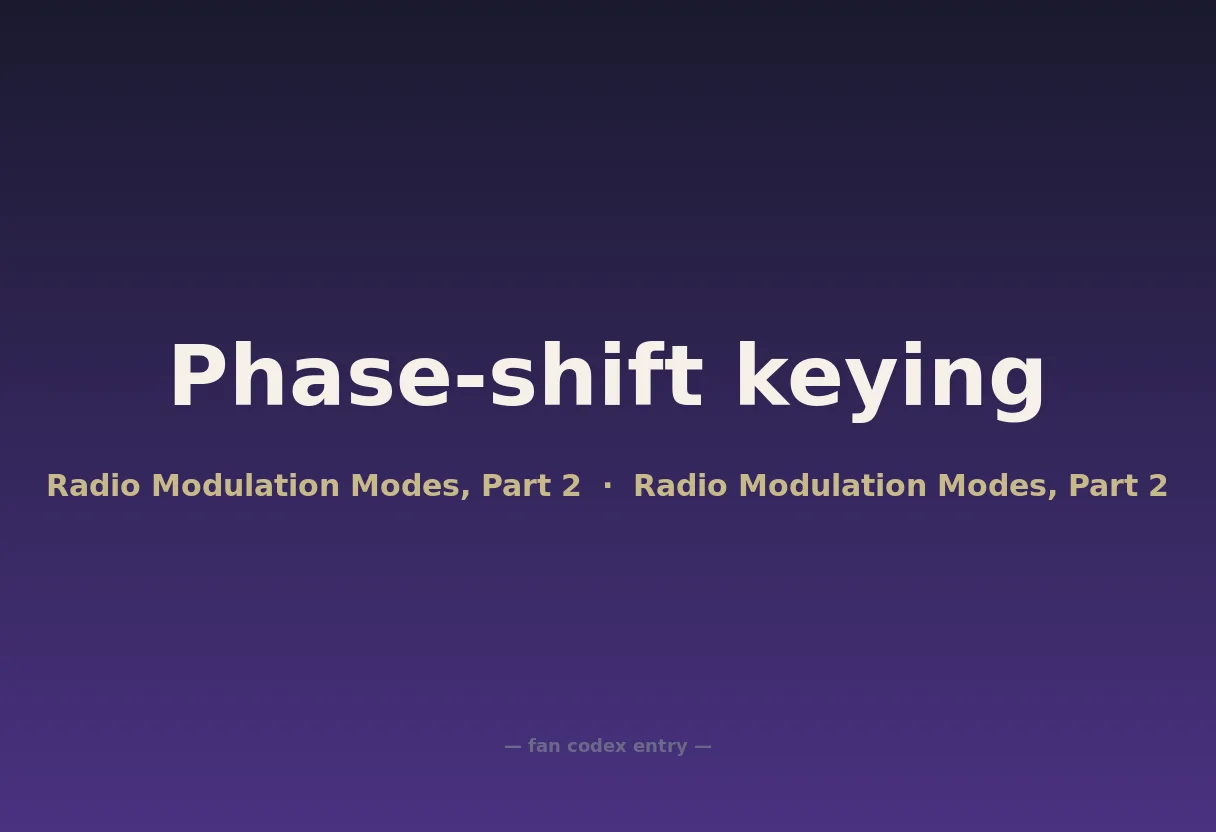 Phase-shift keying