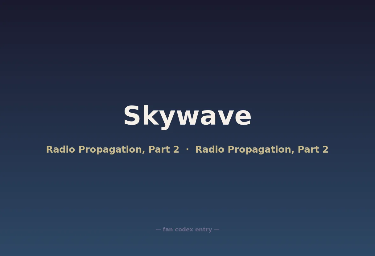 Skywave