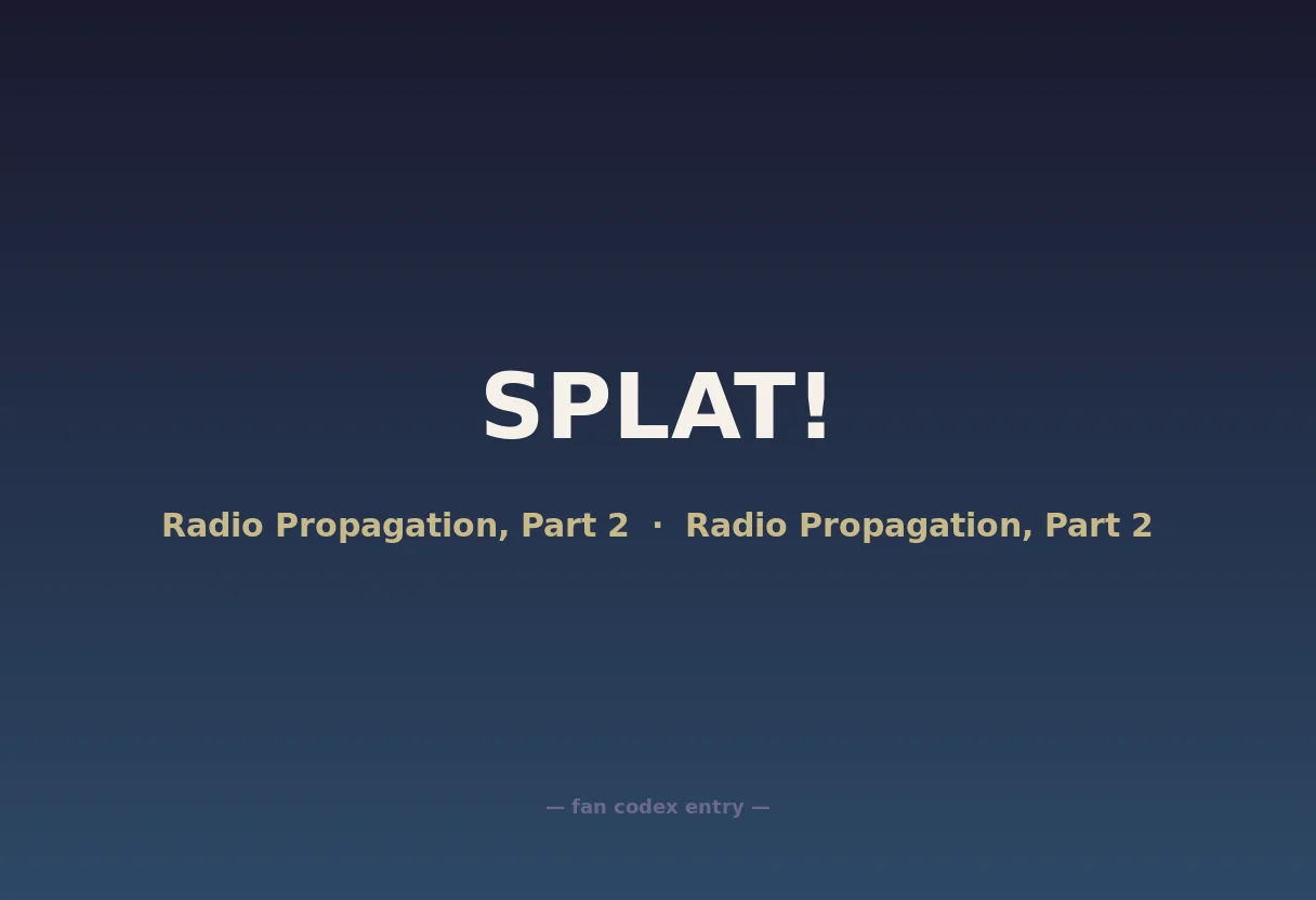 SPLAT!