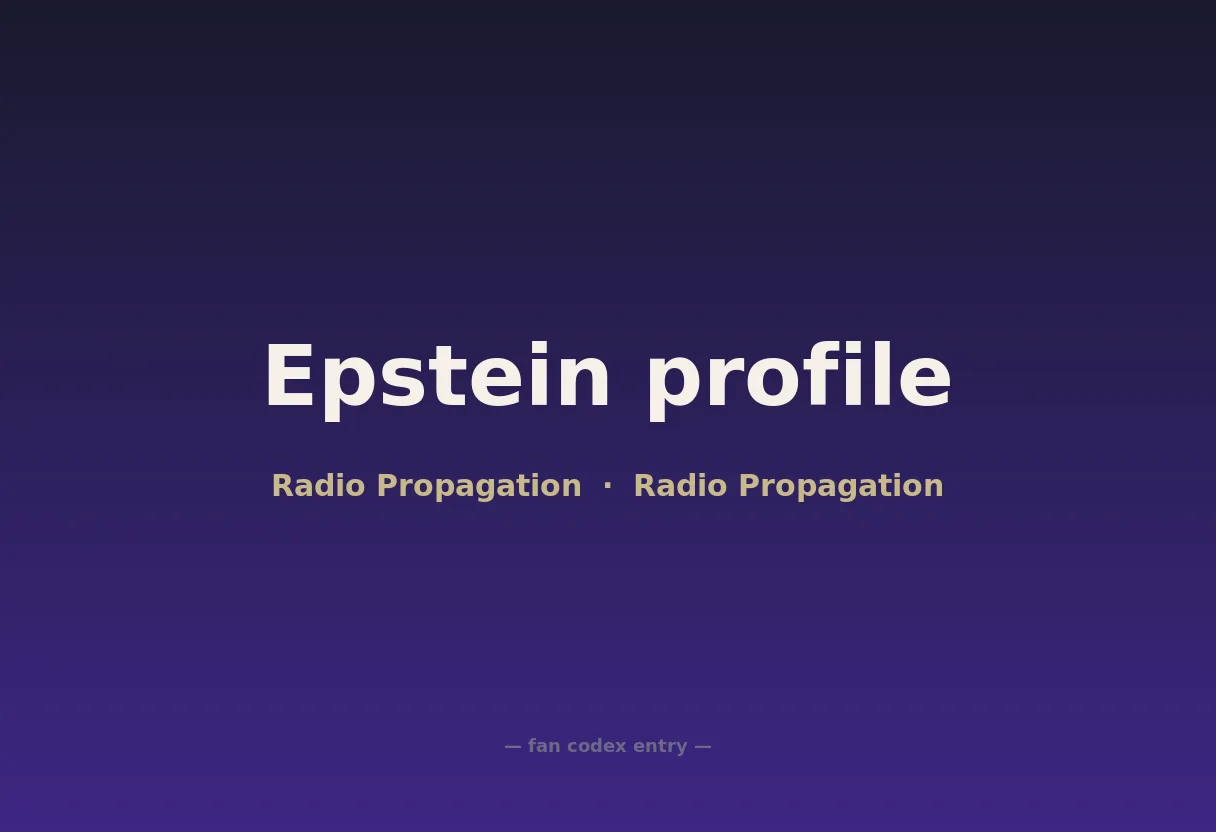 Epstein profile