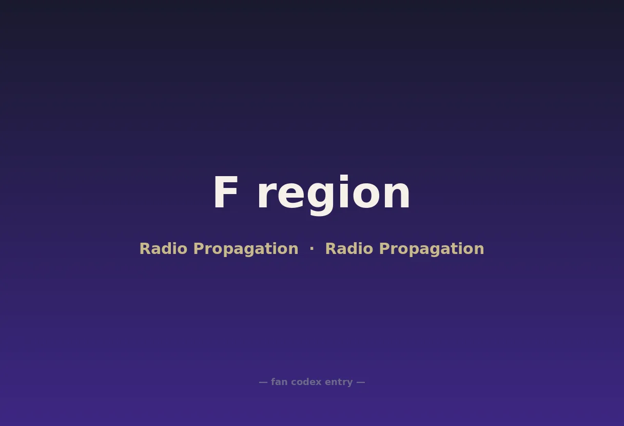 F region