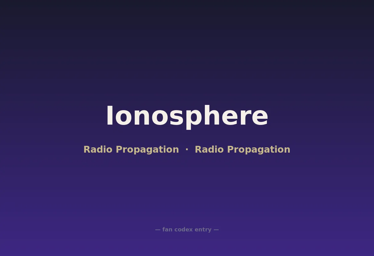 Ionosphere