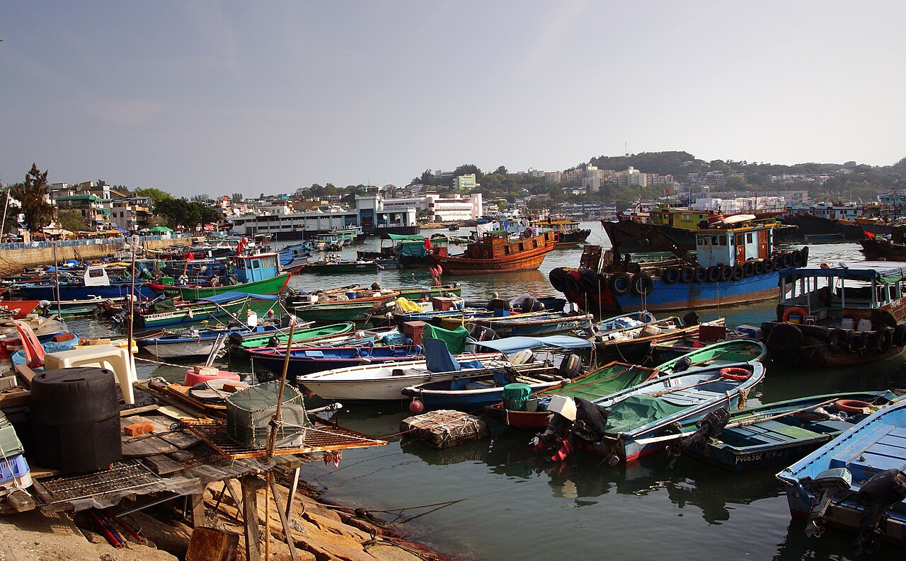 A clutter of Boats