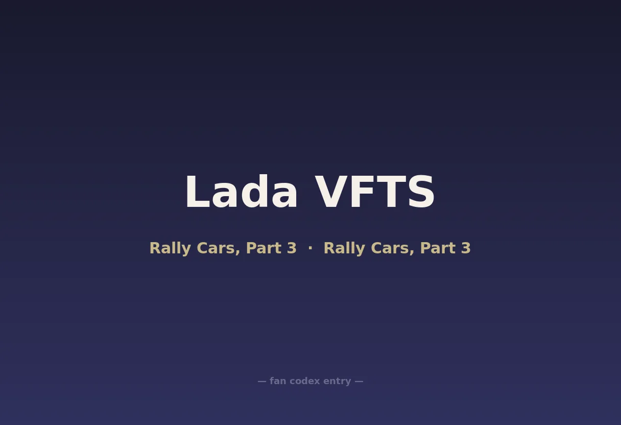 Lada VFTS