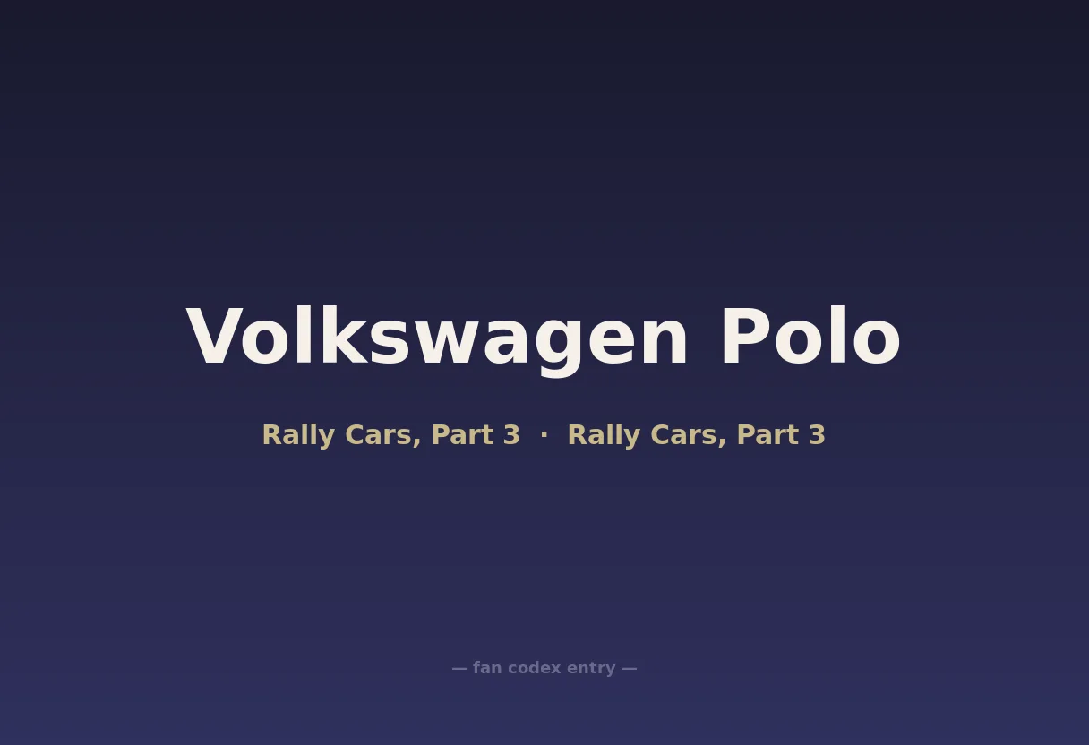 Volkswagen Polo