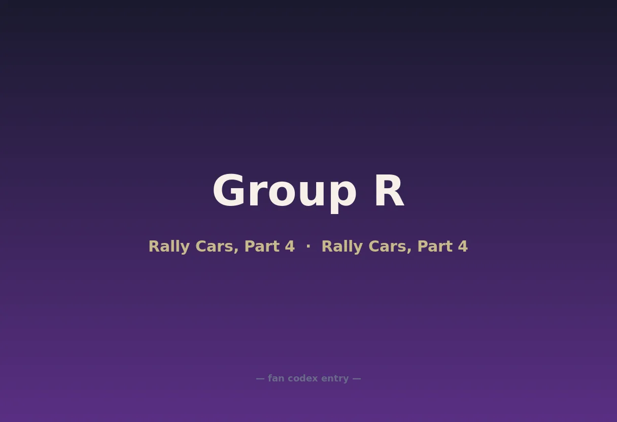 Group R