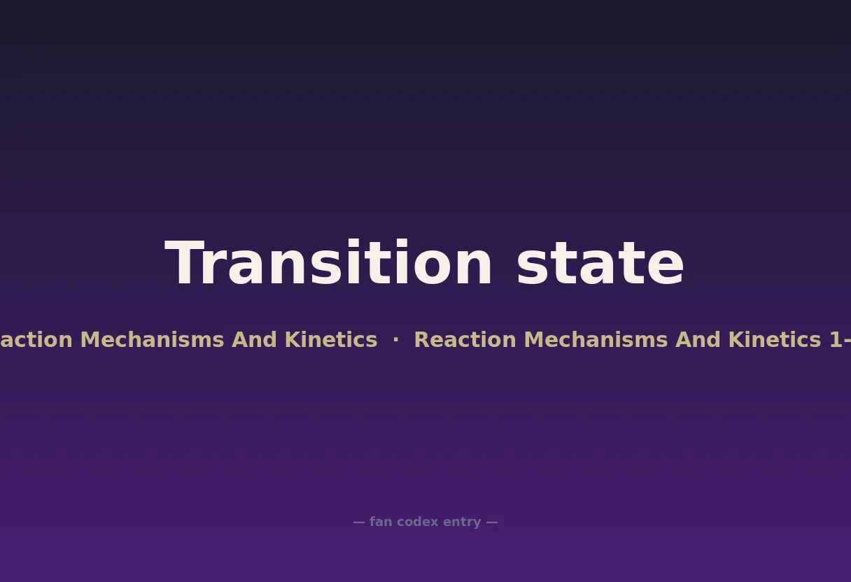 Transition state