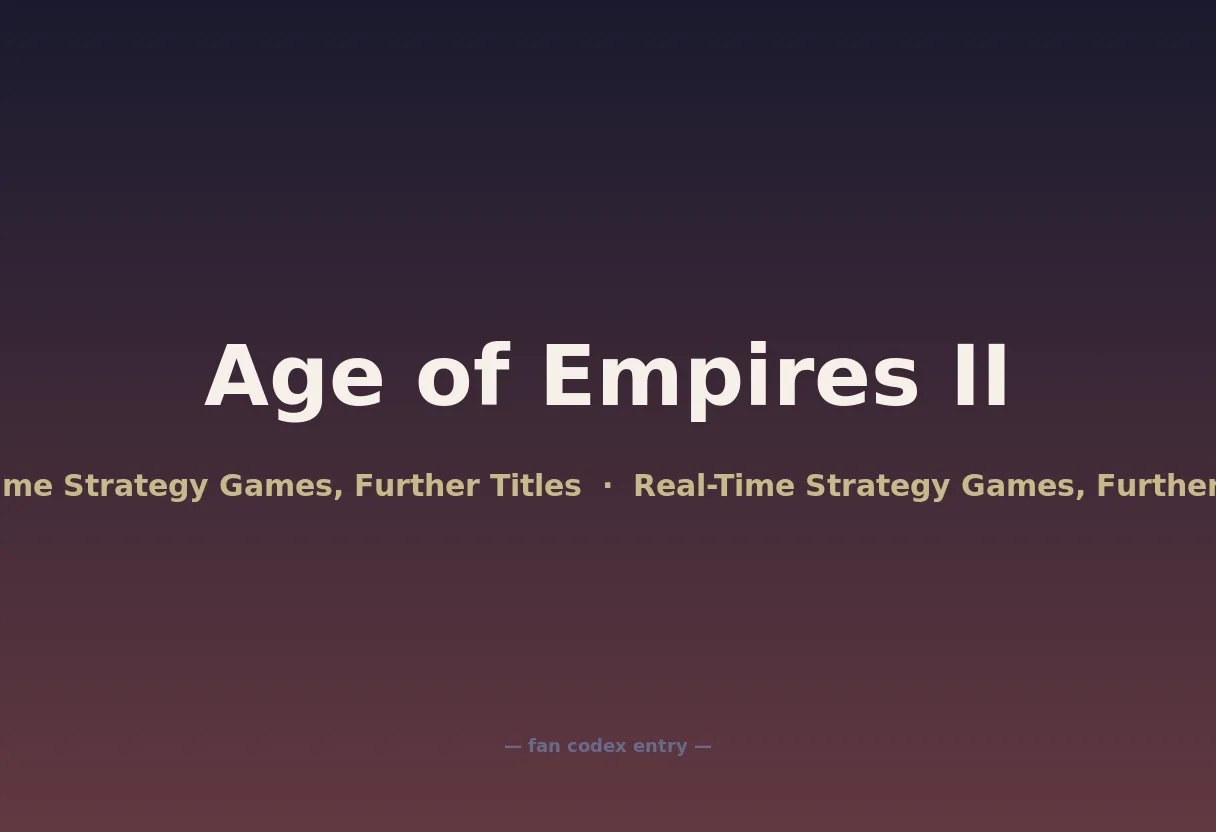 Age of Empires II