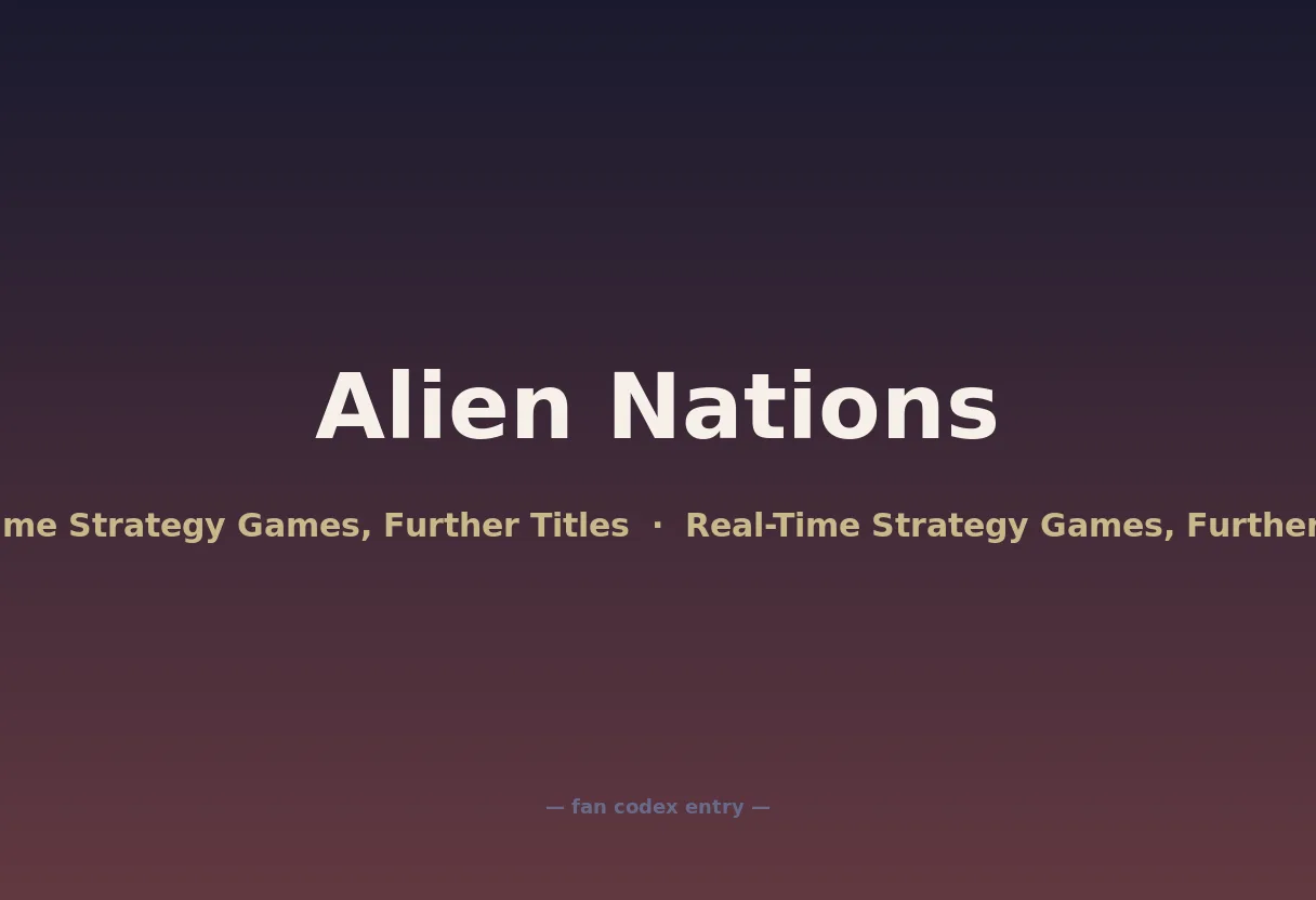 Alien Nations