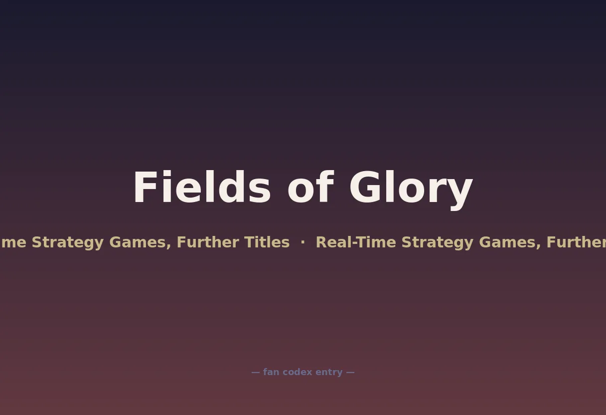 Fields of Glory