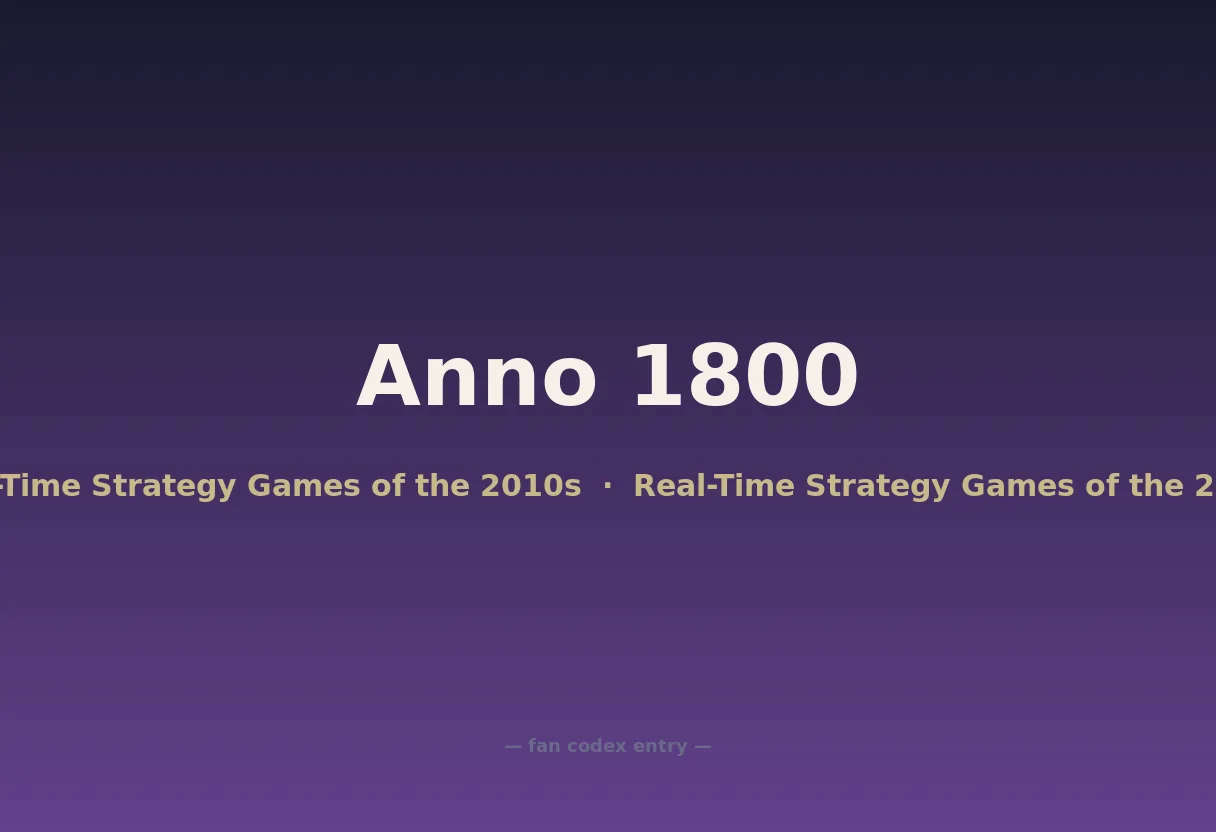 Anno 1800