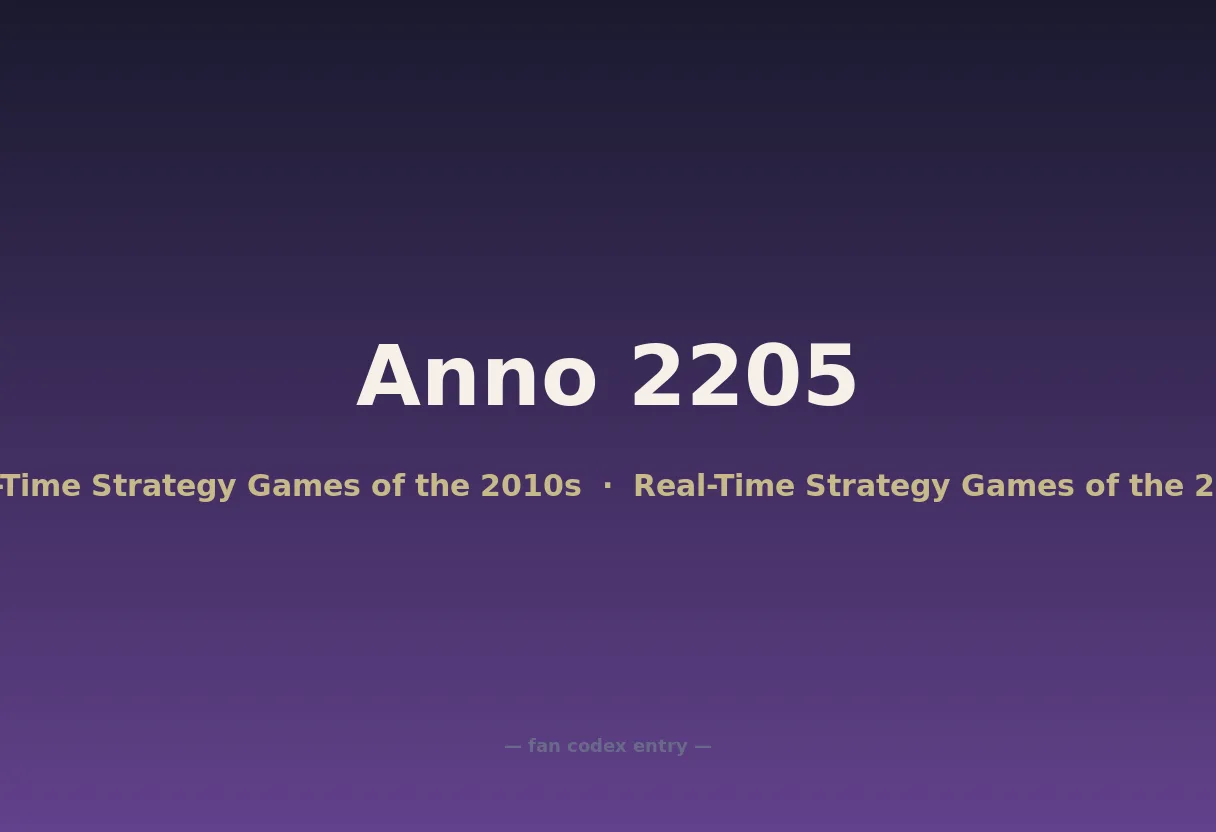 Anno 2205