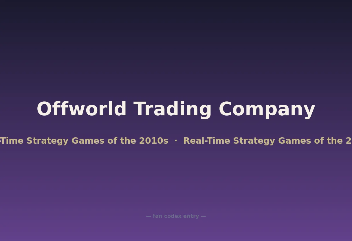 Offworld Trading Company