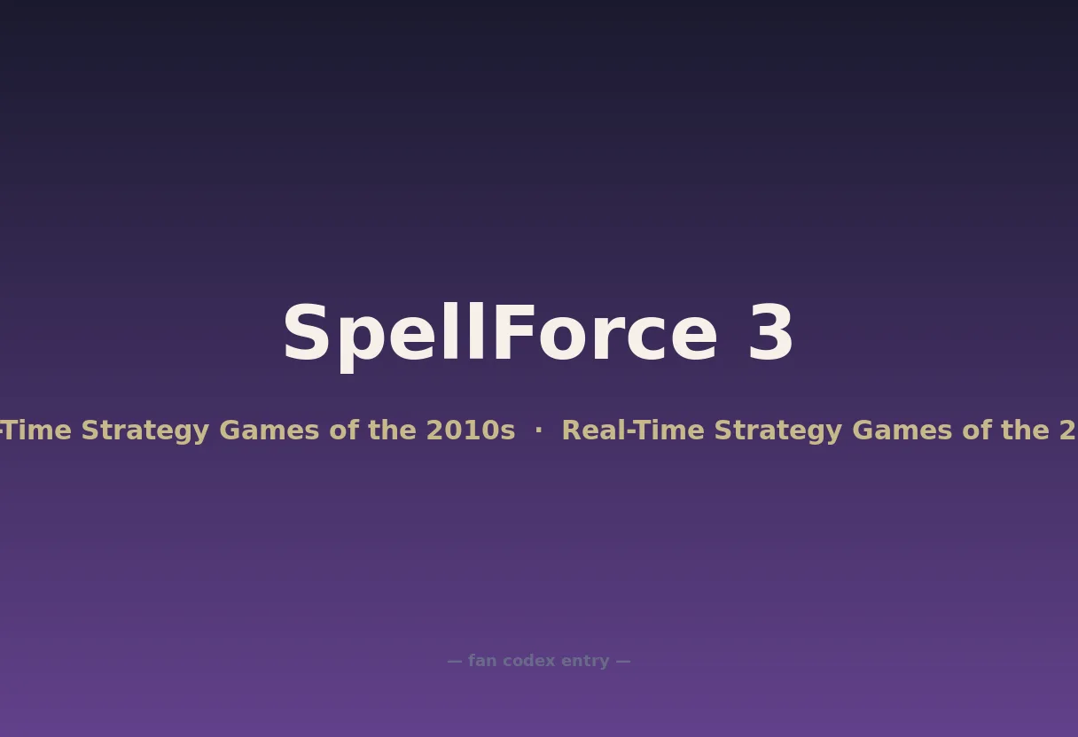 SpellForce 3